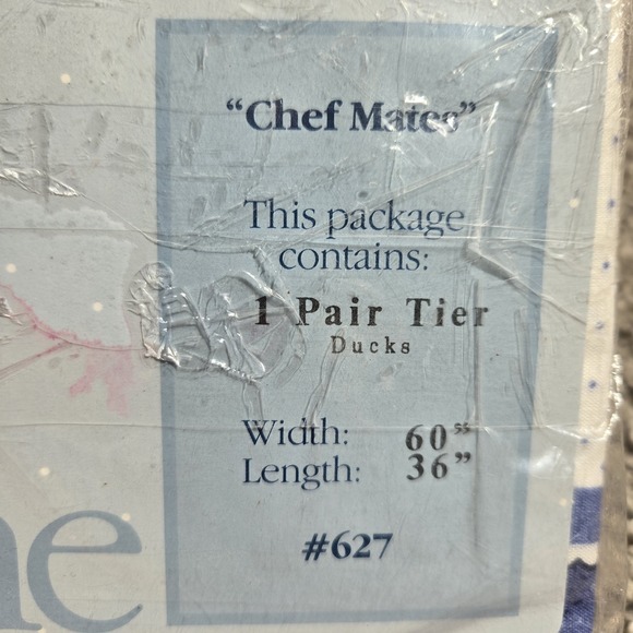 VTG NEW Rennie Sunshine #627 Country Geese Ducks Pair Tier 60x36" Cottagecore - Picture 3 of 12